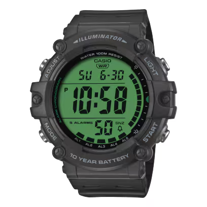 Casio Digital Watch | Black AE-1500WHC-1AVDF
